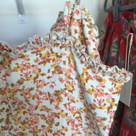 MWT Forever 21 Floral Spaghetti Strap MIDI Dress size XL - Picture 6 of 9